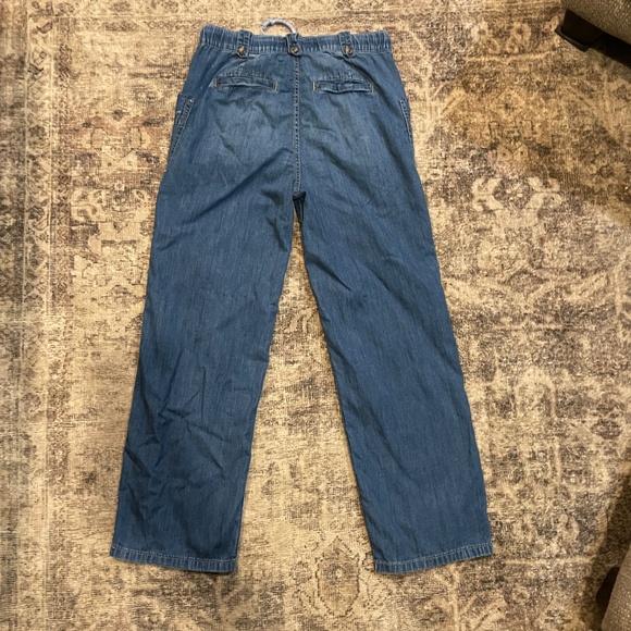 We the Free Free People Cotton/Hemp Drawstring Straight Leg Cargo Pants Size XS - Picture 5 of 5